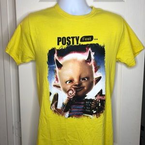 Post Malone Posty Fest Concert Tee Size Small